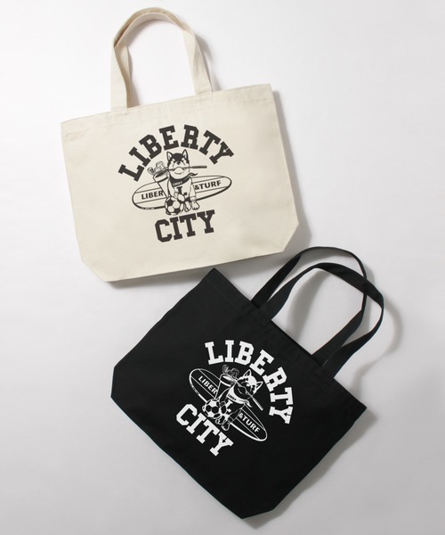 LIBERTY CITY（リバティシティ）の「【LIBERTY CITY/リバティーシティ】 [LIBER-O] トートバッグ（トートバッグ・メンズ・ウッドランド/キナリ/モカ/ブラック・ONE SIZE）」の8枚目の写真