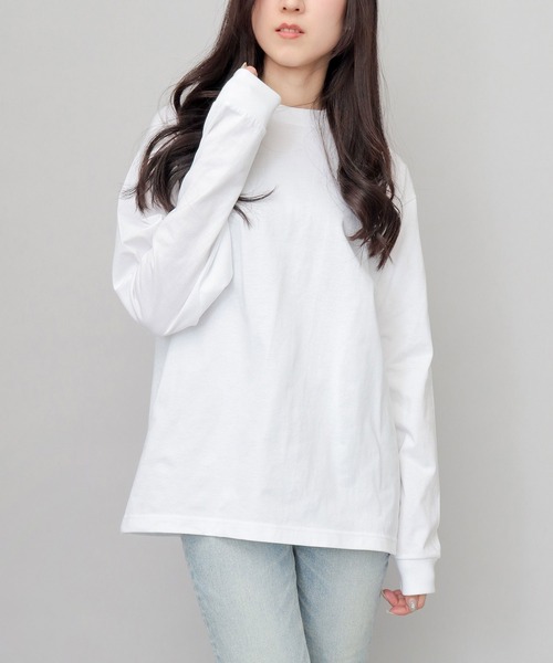 United Athle(ユナイテッドアスレ)の「7.1オンス オープンエンド糸 ルーズシルエット 袖リブ ロングスリーブTシャツ(2.1インチリブ)(Tシャツ/カットソー・メンズ・アッシュグレー/ブラック/ホワイト・XXL/XL/L/M)」の11枚目の写真