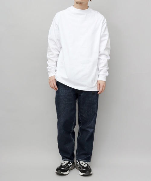 United Athle(ユナイテッドアスレ)の「7.1オンス オープンエンド糸 ルーズシルエット 袖リブ ロングスリーブTシャツ(2.1インチリブ)(Tシャツ/カットソー・メンズ・アッシュグレー/ブラック/ホワイト・XXL/XL/L/M)」の5枚目の写真