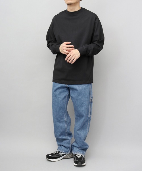 United Athle(ユナイテッドアスレ)の「7.1オンス オープンエンド糸 ルーズシルエット 袖リブ ロングスリーブTシャツ(2.1インチリブ)(Tシャツ/カットソー・メンズ・アッシュグレー/ブラック/ホワイト・XXL/XL/L/M)」の7枚目の写真