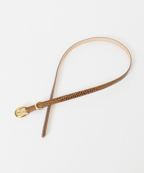 URBAN RESEARCH（アーバンリサーチ）の「ATELIER AMBOISE　MALIBU BELT（ベルト・レディース・ブラウン系その他・75）」の3枚目の写真