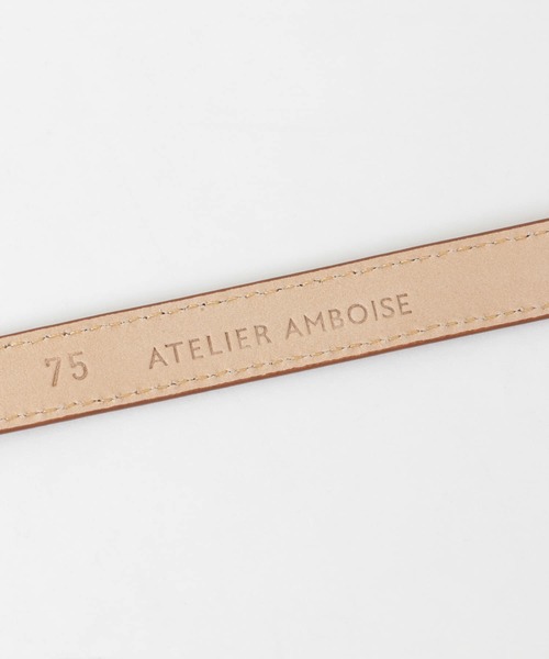 URBAN RESEARCH（アーバンリサーチ）の「ATELIER AMBOISE　MALIBU BELT（ベルト・レディース・ブラウン系その他・75）」の5枚目の写真