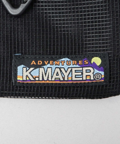KRIFF MAYER(クリフメイヤー)の「ナイロン メッシュポケット サコッシュ(ショルダーバッグ・メンズ・ブラック・FREE)」の9枚目の写真