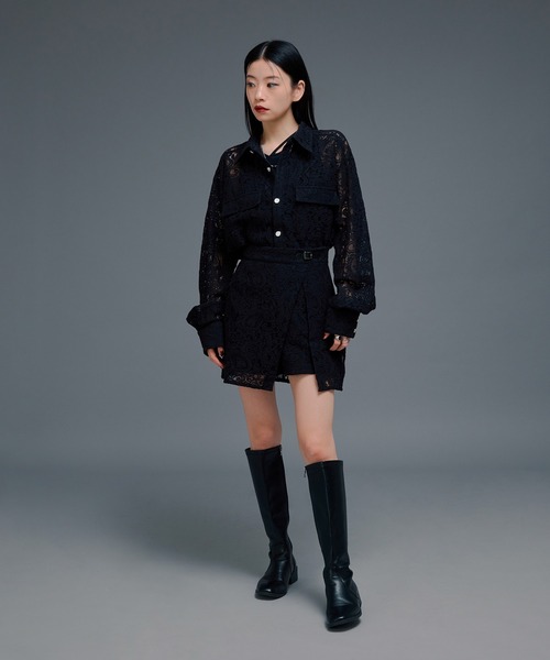 Ellno de Mavie（エルノデメヴィ）の「コードレーススカパン/SETUP対応（その他パンツ・レディース・ブルー/ブラック/パープル系その他/ボルドー・FREE）」の14枚目の写真