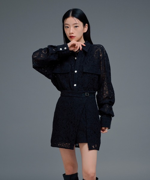 Ellno de Mavie（エルノデメヴィ）の「コードレーススカパン/SETUP対応（その他パンツ・レディース・ブルー/ブラック/パープル系その他/ボルドー・FREE）」の6枚目の写真