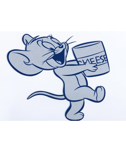 MEDICOM TOY LIFE ENTERTAINMENT（メディコムトイライフエンターテイメント）の「MLE＜TOM and JERRY＞ CREW NECK SWEATSHIRT(JERRY)（スウェット・メンズ・グレー/ホワイト・XX-LARGE/X-LARGE/LARGE/MEDIUM/SMALL）」の5枚目の写真