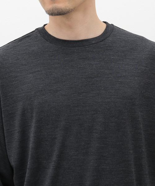 Kaptain Sunshine(キャプテン サンシャイン)の「KAPTAIN SUNSHINE / Super Soft Merino Tenjiku Halfsleeve Tee KSBSCS08(ニット/セーター・メンズ・チャコールグレー/ネイビー・LARGE/MEDIUM)」の12枚目の写真