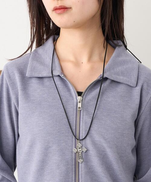 WEGO（ウィゴー）の「WEGO/BIGクロスリボンネックレス（ネックレス・レディース・その他1・FREE）」の3枚目の写真