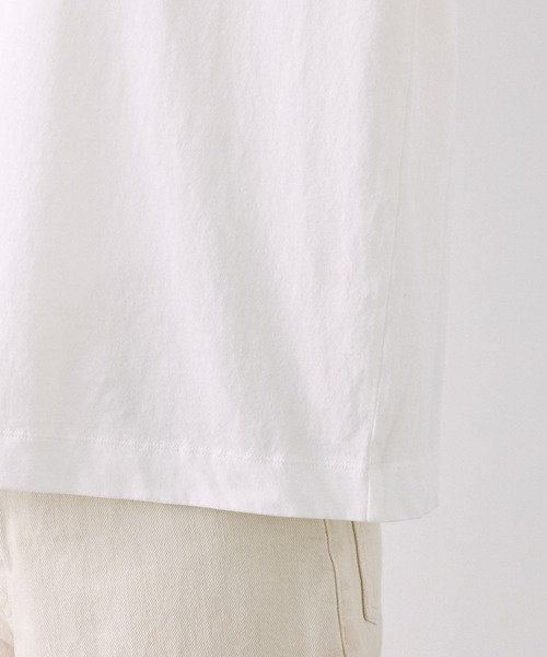 BABYLONE（バビロン）の「天竺バックオープンＴシャツ（Tシャツ/カットソー・レディース・オフホワイト/グレイッシュベージュ・フリー）」の21枚目の写真