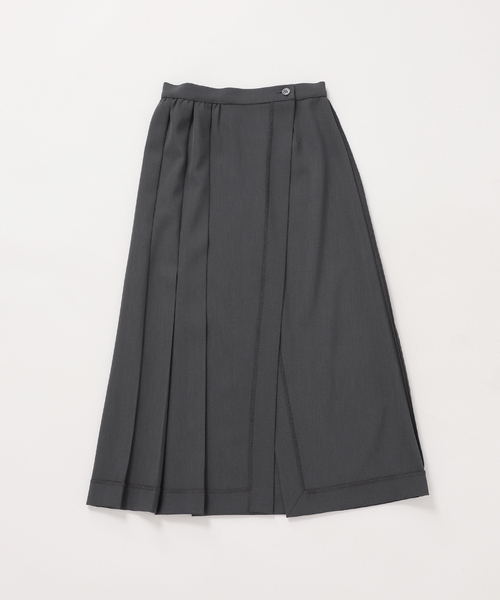 Charles Chaton（シャルルシャトン）の「calm wrap skirt