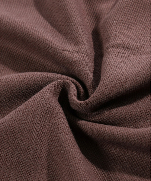 neos(ネオス)の「【neos】ルーズシルエット ワッペン ロゴ サガラ刺繍 ライン ラグラン ハーフスリーブ ポロシャツ(ポロシャツ・メンズ・ホワイト×ブラウン/ホワイト×ブルー・X-LARGE/LARGE/MEDIUM)」の7枚目の写真