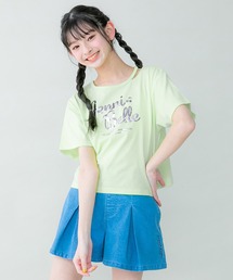 JENNI belle（ジェニィベル）の「【WEB限定】防蚊ネックスリットTシャツ（Tシャツ/カットソー・キッズ）」