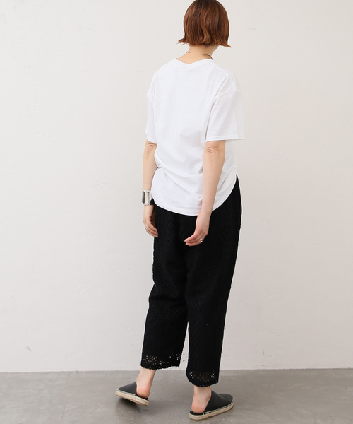 ジャーナルスタンダードラックスローンレースパンツ黒 JOURNAL STANDARD LUXE（ジャーナルスタンダード ラックス）の「ローン