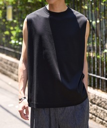 キングコットンノースリーブTEE