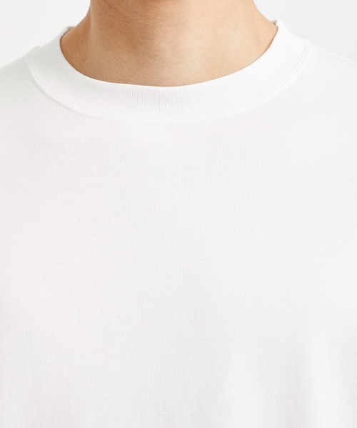 CITY TOKYO（シティトウキョウ）の「キングコットンノースリーブTEE（Tシャツ/カットソー・メンズ・ホワイト/ブラック・1/2）」の17枚目の写真