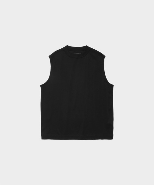 CITY TOKYO（シティトウキョウ）の「キングコットンノースリーブTEE（Tシャツ/カットソー・メンズ・ホワイト/ブラック・1/2）」の6枚目の写真