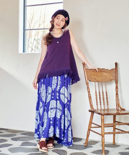 チャイハネ（チャイハネ）の「【チャイハネ】ペジニットベレー帽（ハンチング/ベレー帽・レディース・カーキ/ブラック/ベージュ・FREE）」の7枚目の写真