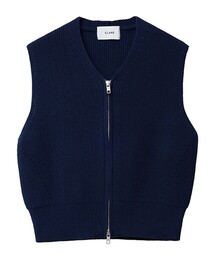 CLANE | 【CLANE/クラネ】ZIP COMPACT KNIT VEST/ジップコンパクトニットベスト(ベスト)