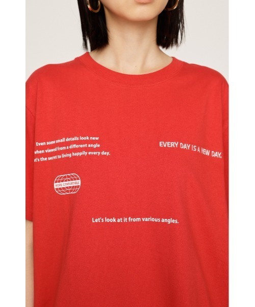 【STONE 】★送料関税込★ロゴプリントTシャツ セール 20%OFF】RANDOM LOGO PRINT Tシャツ(506548478) | スライ