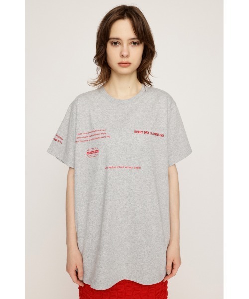 セール】RANDOM LOGO PRINT T/SH ランダム ロゴ プリント T