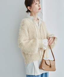 ROPE' PICNIC | ラメフェザーカーディガン(カーディガン/ボレロ)