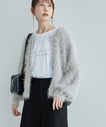 ROPE' PICNIC | ラメフェザーカーディガン(カーディガン/ボレロ)