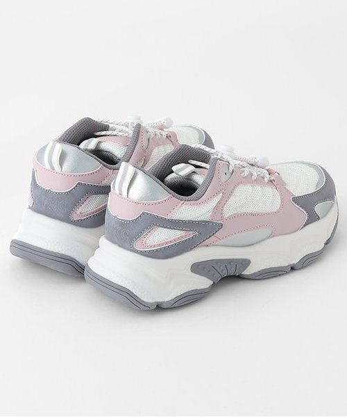 LOVETOXIC（ラブトキシック）の「ドローコードダッドスニーカー（スニーカー・キッズ・ホワイト/ブラック/マルチ・S/M/L）」の8枚目の写真