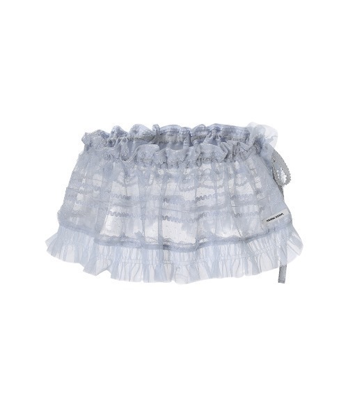 スカート CRANK Lace Shirring Apron LACE SHIRRING APRON（スカート）｜CRANK（クランク）の
