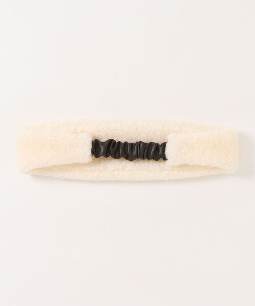 Chapeau d' O(シャポードオー)の「Chapeau d' O Sheep Wide Hairband / シャポードオー(ヘアバンド・レディース・ブラック/グレー/ホワイト・FREE)」の15枚目の写真
