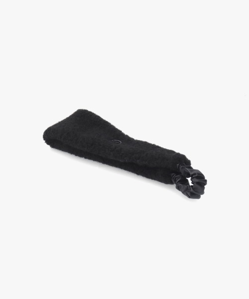 Chapeau d' O(シャポードオー)の「Chapeau d' O Sheep Wide Hairband / シャポードオー(ヘアバンド・レディース・ブラック/グレー/ホワイト・FREE)」の8枚目の写真