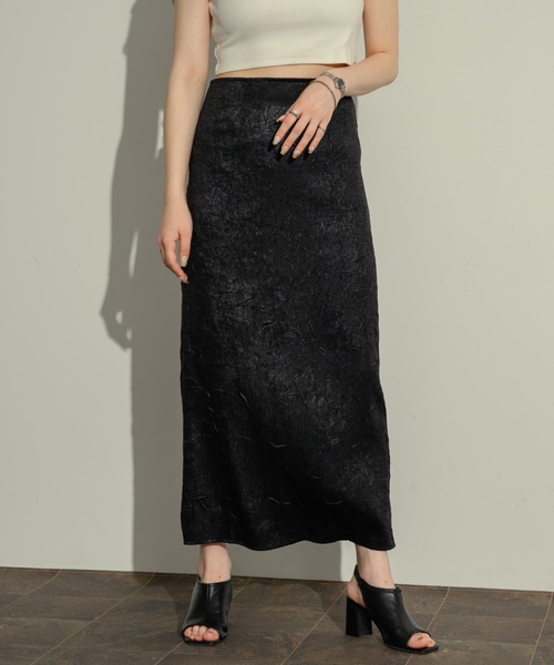 ワッシャーサテンスカート（スカート）｜NEUNA（ヌナ）の  