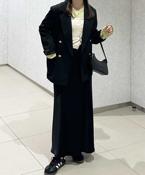 GeeRA（ジーラ）の「シャギージャガードフリンジボートネックカットソー（Tシャツ/カットソー・レディース・モカ/オフホワイト/ブルー/ブラック/ライム・MEDIUM/LARGE/X-LARGE）」の20枚目の写真