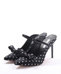 SEVEN TWELVE THIRTY（セヴントゥエルヴサーティー）の「スティレットヒールリボンミュール（パンプス）」