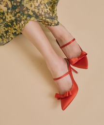 SEVEN TWELVE THIRTY（セヴントゥエルヴサーティー）の「スティレットヒールリボンミュール（パンプス）」