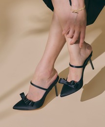 SEVEN TWELVE THIRTY（セヴントゥエルヴサーティー）の「スティレットヒールリボンミュール（パンプス）」