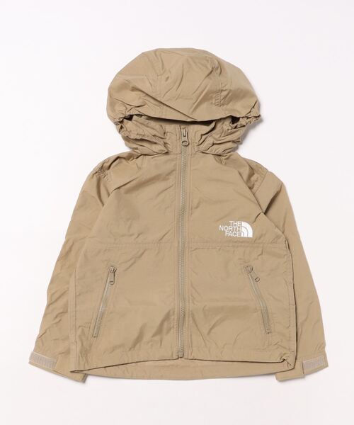THE NORTH FACE(ザノースフェイス)の「THE NORTH FACE/ザ・ノース・フェイス/COMPACT JACKET/コンパクトジャケット/KIDS/キッズ/NPJ72310/COMPACT JACKET(ナイロンジャケット・キッズ・ベージュ/バイオレット/ブラック・100cm/110cm/120cm/130cm/140cm/150cm)」の3枚目の写真