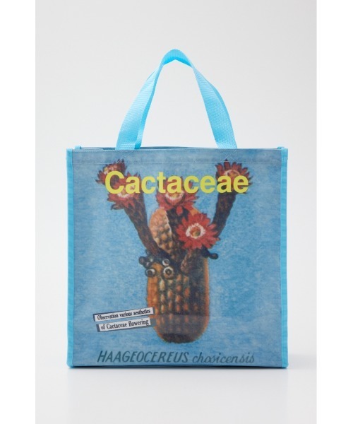 THROW by SLY（スローバイスライ）の「THROW THE SUCCULENTIST TOTE BAG ザ サキュレンティスト トート バッグ（トートバッグ・レディース・ブラック/ライトブルー・FREE）」の22枚目の写真
