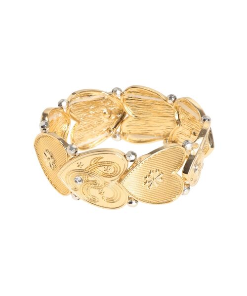 jouetie（ジュエティ）の「ハートコンチョブレス（ブレスレット・レディース・シルバー/ゴールド・FREE）」の9枚目の写真