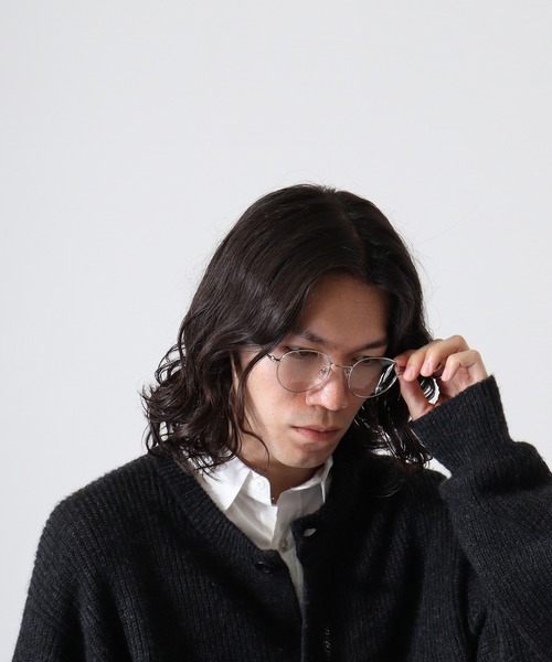 FUNALIVE（ファンアライブ）の「メタル ラウンド アンティーク調 伊達 メガネ（メガネ・メンズ・ゴールド/ブラック/シルバー/ブラウン・FREE）」の12枚目の写真