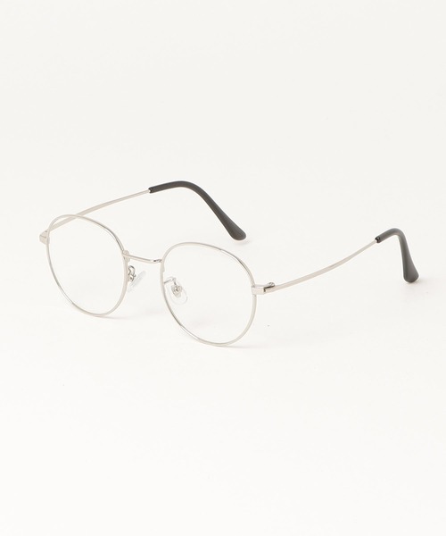 FUNALIVE（ファンアライブ）の「メタル ラウンド アンティーク調 伊達 メガネ（メガネ・メンズ・ゴールド/ブラック/シルバー/ブラウン・FREE）」の15枚目の写真