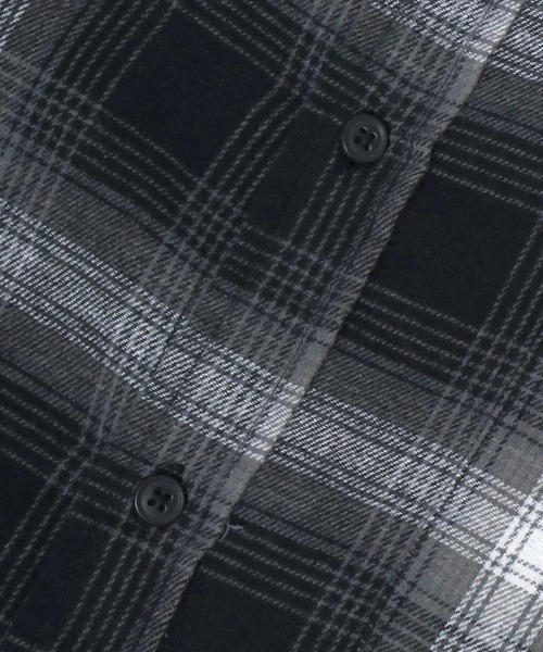 MARUKAWA(マルカワ)の「ソフトネル オンブレチェック ビエラ 長袖ボタンダウンシャツ(シャツ/ブラウス・メンズ・アイボリー/ブラック/カーキ/ブルー/ベージュ/ネイビー/ブラウン/レッド・M/L/LL)」の19枚目の写真
