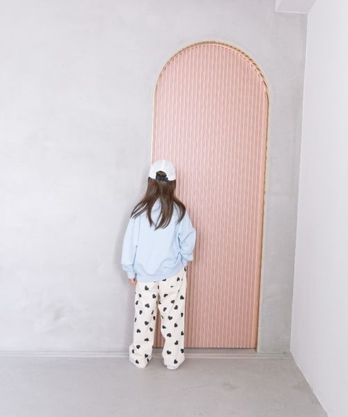 LOWRYS FARM（ローリーズファーム）の「アニマルウラケ　142437（スウェット・キッズ・ブルー/グレー/オフホワイト・110cm/120cm/130cm/140cm/150cm）」の6枚目の写真