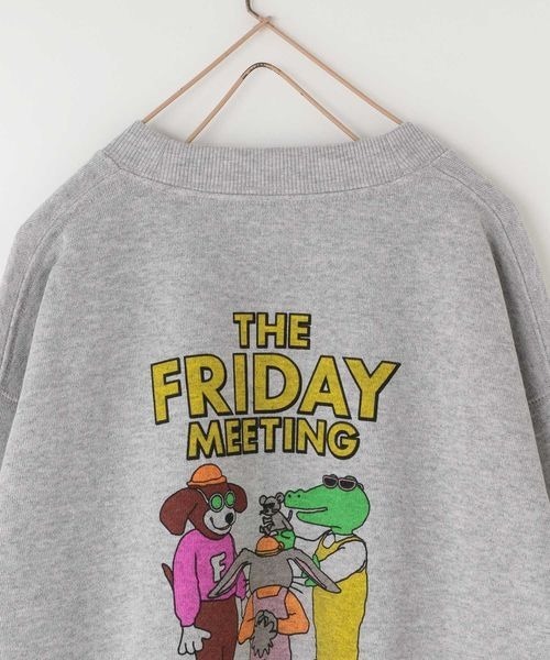 LOWRYS FARM（ローリーズファーム）の「アニマルウラケ　142437（スウェット・キッズ・ブルー/グレー/オフホワイト・110cm/120cm/130cm/140cm/150cm）」の14枚目の写真