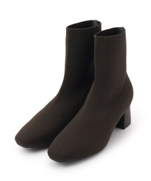 OPAQUE.CLIP | 【カップインソール】ニットショートブーツ(ブーツ)