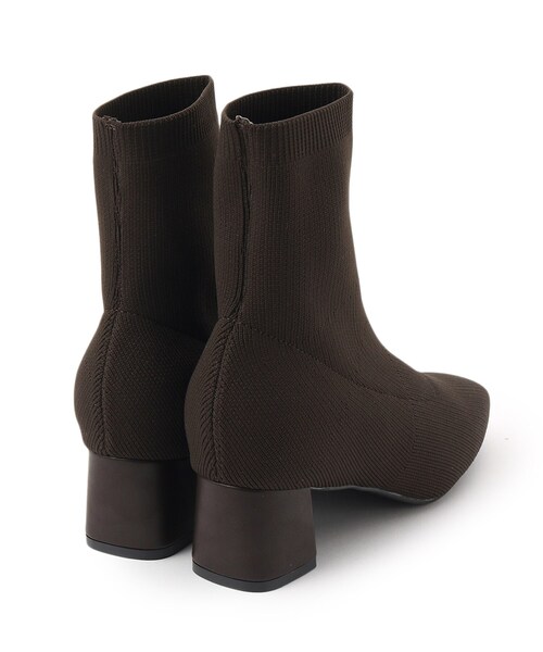 OPAQUE.CLIP（オペークドットクリップ）の「◆【カップインソール】ニットショートブーツ（ブーツ・レディース・ブラック/ブラウン系その他・01/02/03）」の6枚目の写真