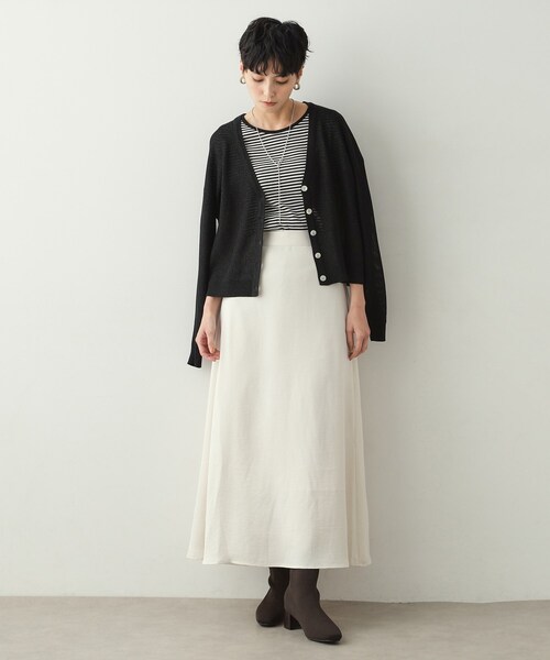 OPAQUE.CLIP（オペークドットクリップ）の「◆【カップインソール】ニットショートブーツ（ブーツ・レディース・ブラック/ブラウン系その他・01/02/03）」の9枚目の写真