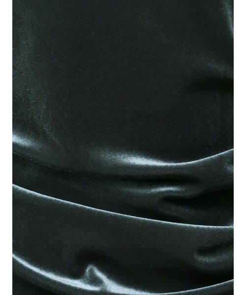 VEQUM（VEQUM）の「【VEQUM】GATHER FIT VELOUR TOPS（Tシャツ/カットソー・レディース・ブラウン/ブルー/ブラック・FREE）」の12枚目の写真