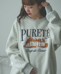 Embroidered Logo Sweatshirt / 刺繍ロゴ ビッグスウェット