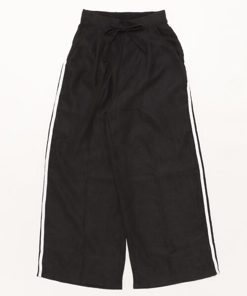 RiCO SUCRE(リコシュクレ)の「RiCO SUCRE/リコシュクレ サイドラインワイドパンツ(その他パンツ・キッズ・ベージュ/チャコールグレー/ブラック・160/150/140/130)」の6枚目の写真