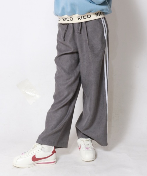 RiCO SUCRE(リコシュクレ)の「RiCO SUCRE/リコシュクレ サイドラインワイドパンツ(その他パンツ・キッズ・ベージュ/チャコールグレー/ブラック・160/150/140/130)」の13枚目の写真